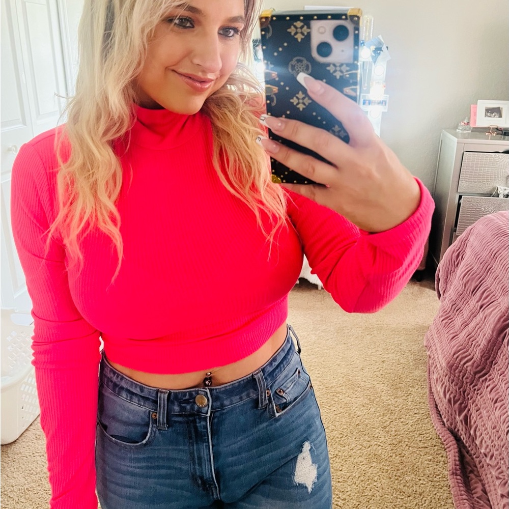 Vibrant Pink Women's Top